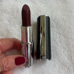 Givenchy Rich Burgundy Red Lipstick LE ROUGE Givenchy #326 Pourpre Edgy 7 R21
